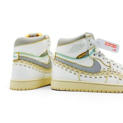 Nike Air Jordan 1 Bephies Beauty Supply Man White