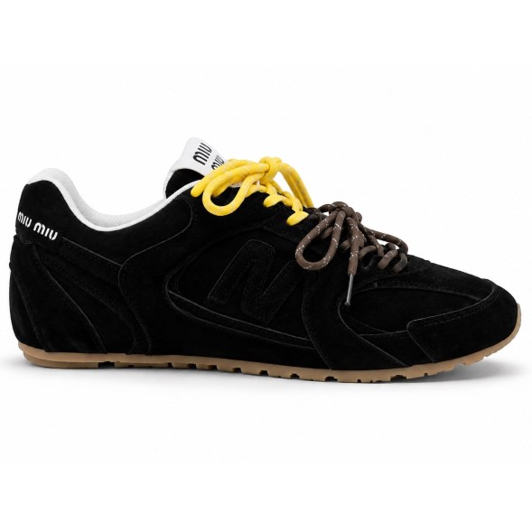 Женские кроссовки Miu Miu x New Balance 530 Suede Black