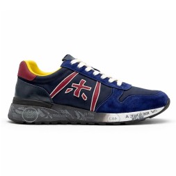 Premiata 483 Textile/Suede Black/Navy