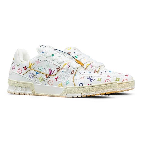 Женские кроссовки Takashi Murakami x Louis Vuitton Trainer 'White'
