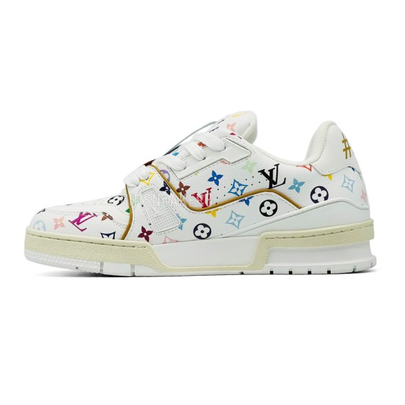 Женские кроссовки Takashi Murakami x Louis Vuitton Trainer 'White'