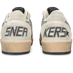 Golden Goose Superstar Ball Star and Glitter Heel Tab