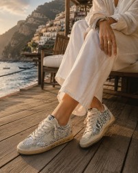 Golden Goose Superstar Ball Star and Glitter Heel Tab