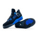Унисекс кроссовки Nike Air Jordan 4 Black Game Royal