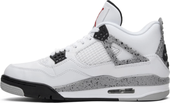 Унисекс кроссовки Nike Air Jordan 4 Retro OG 'White Cement' 2016