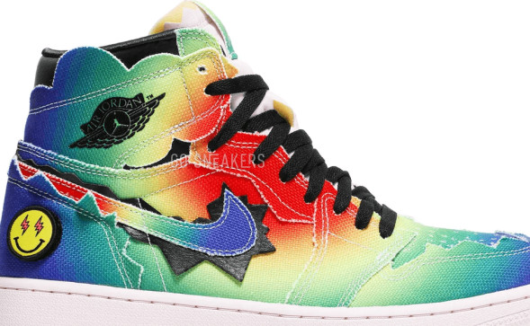 Унисекс кроссовки Nike J. Balvin x Air Jordan 1 Retro OG High 'Colores Y Vibras'