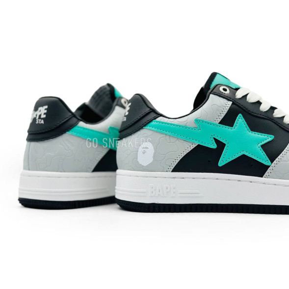 Мужские кроссовки Bathing Apg Bape Sta Man Grey Black Green