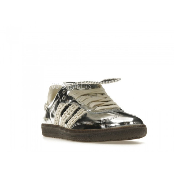 Унисекс кроссовки Adidas x Wales Bonner Samba Silver