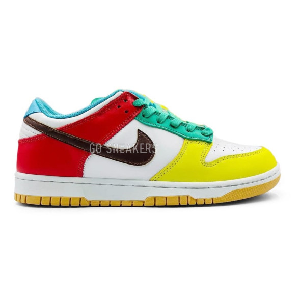 Мужские кроссовки Nike Dunk Low SE 'Free.99' Man White/Yellow/Red