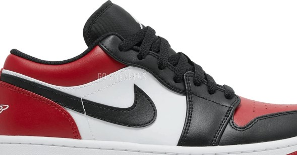 Унисекс кроссовки Nike Air Jordan 1 Low 'Bred Toe'