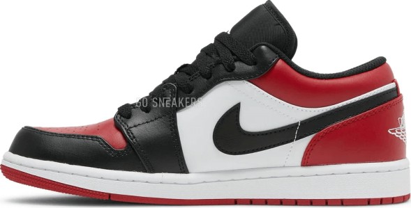 Унисекс кроссовки Nike Air Jordan 1 Low 'Bred Toe'