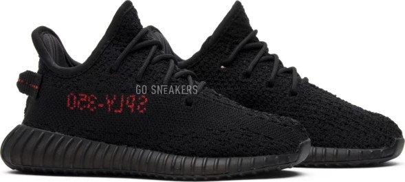 Унисекс кроссовки Adidas Yeezy Boost 350 V2 Infant 'Bred'