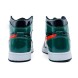 Унисекс кроссовки Nike Air Jordan Leather Black/Green
