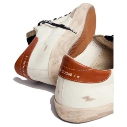 Golden Goose Superstar Olive Green Canvas Star