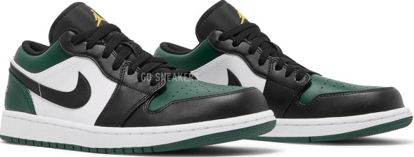 Унисекс кроссовки Nike Air Jordan 1 Low 'Green Toe'