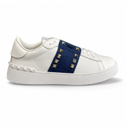 Valentino Runner Thorns White Blue