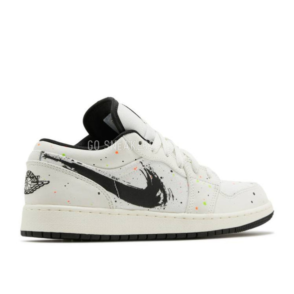 Унисекс кроссовки Nike Air Jordan 1 Low SE GS Paint Splatter