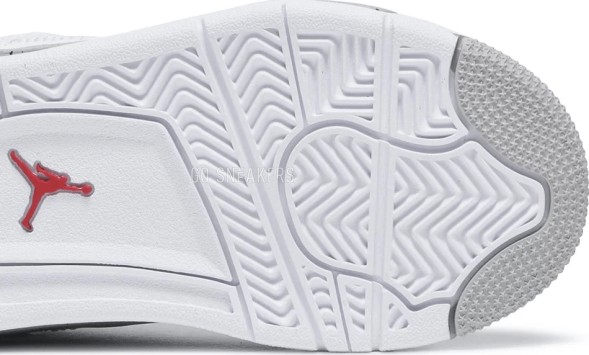Унисекс кроссовки Nike Air Jordan 4 Retro PS 'White Oreo'