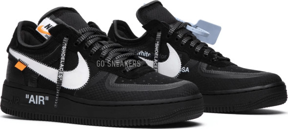 Унисекс кроссовки Nike Off-White x Air Force 1 Low 'Black'