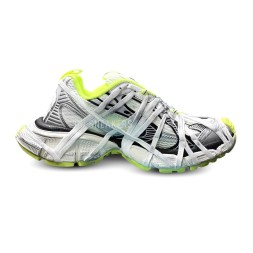 Balenciaga 3XL Extreme Lace Sneaker White/Grey/Yellow