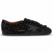 Женские кеды Golden Goose True-Star in Suede with Swarovski Crystal and Black Star