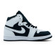 Унисекс зимние кроссовки Nike Air Jordan 1 Winter White Black