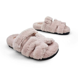 Hermes Flip-flops Pink Wool