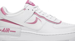 Женские кроссовки Nike Wmns Air Force 1 Shadow 'White Magic Flamingo'
