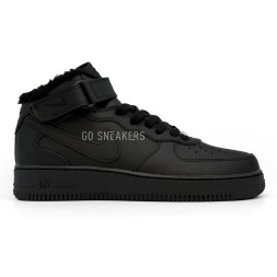Nike Air Force 1 Mid Black Winter