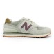Женские кроссовки New Balance 574 Woman Suede White