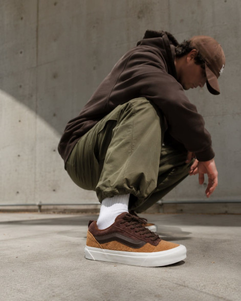 Мужские кеды Vans Knu Skool 'Brown Caramel'