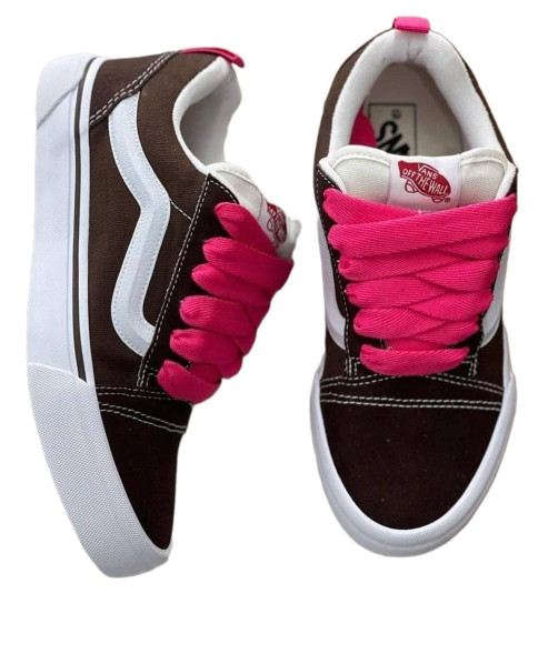 Женские кеды Vans Knu Skool Suede Brown