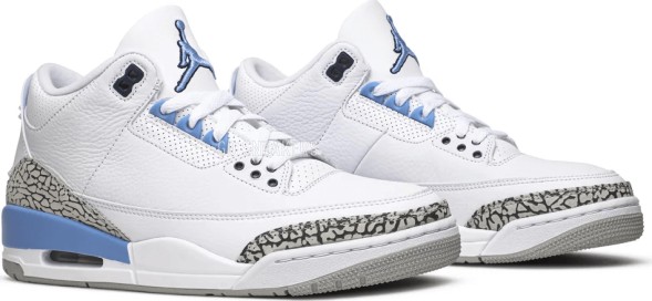 Унисекс кроссовки Nike Air Jordan 3 Retro 'UNC'