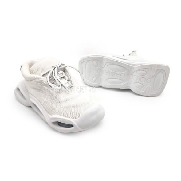 Унисекс кроссовки Dolce &amp; Gabbana Textile Lacing White