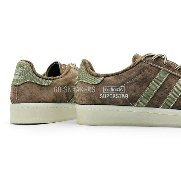 Женские кроссовки Adidas Superstar 'Earth Strata Olive'