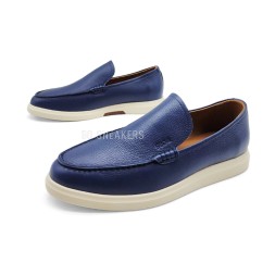 Hugo Boss Loafers Leather Navy
