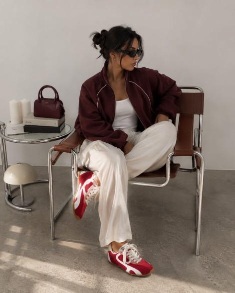 Женские кеды New Balance x Miu Miu Suede White/Red