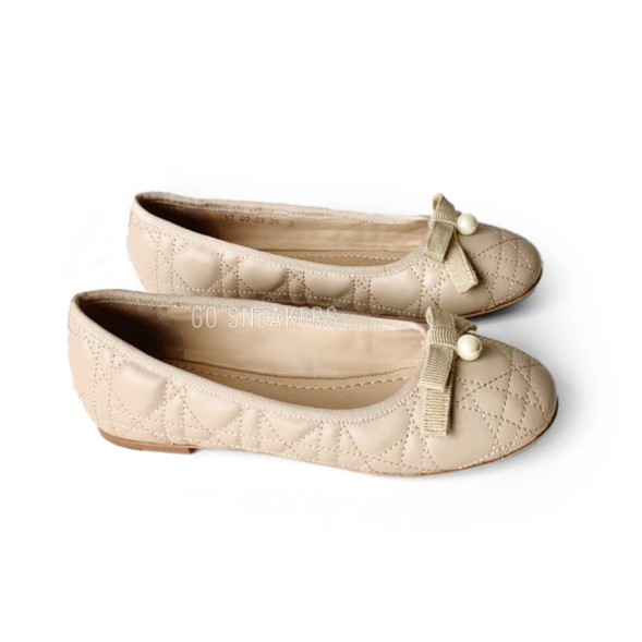 Женские балетки Dior Flats Beige
