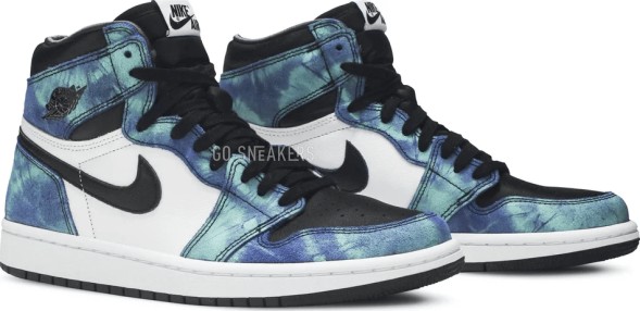 Женские кроссовки Nike Wmns Air Jordan 1 Retro High OG 'Tie-Dye'