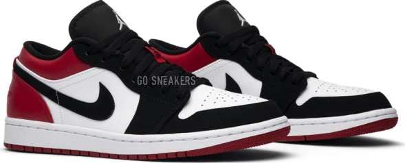Унисекс кроссовки Nike Air Jordan 1 Low 'Black Toe'