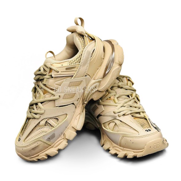 Женские кроссовки Balenciaga Track 3 Graffiti Brown