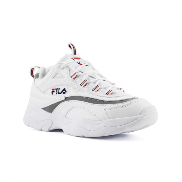 Женские кроссовки FILA Ray White-Silver Tricolor