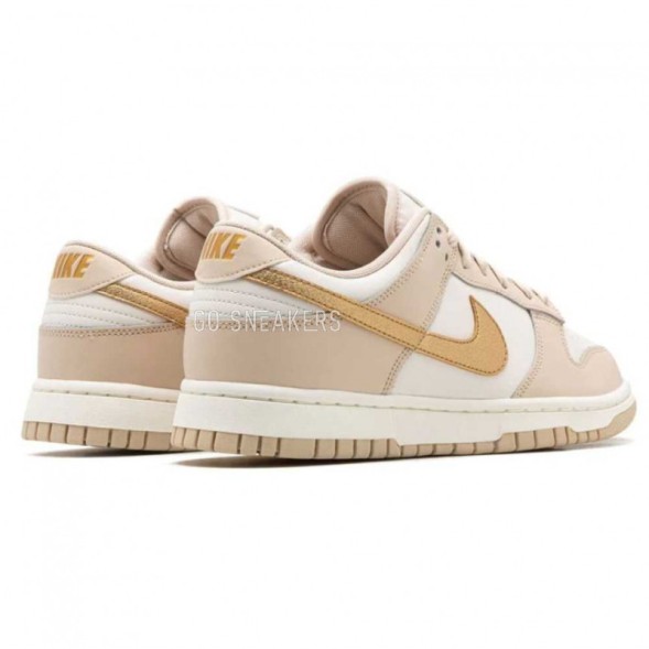 Унисекс кроссовки Nike Dunk Low Gold Swoosh
