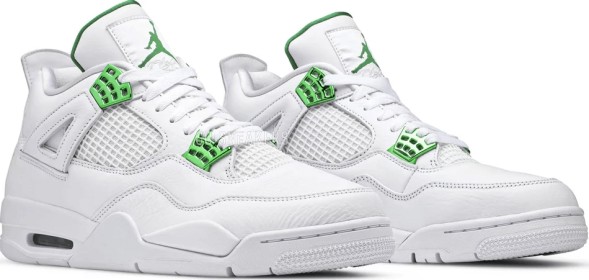 Унисекс кроссовки Nike Air Jordan 4 Retro 'Green Metallic'